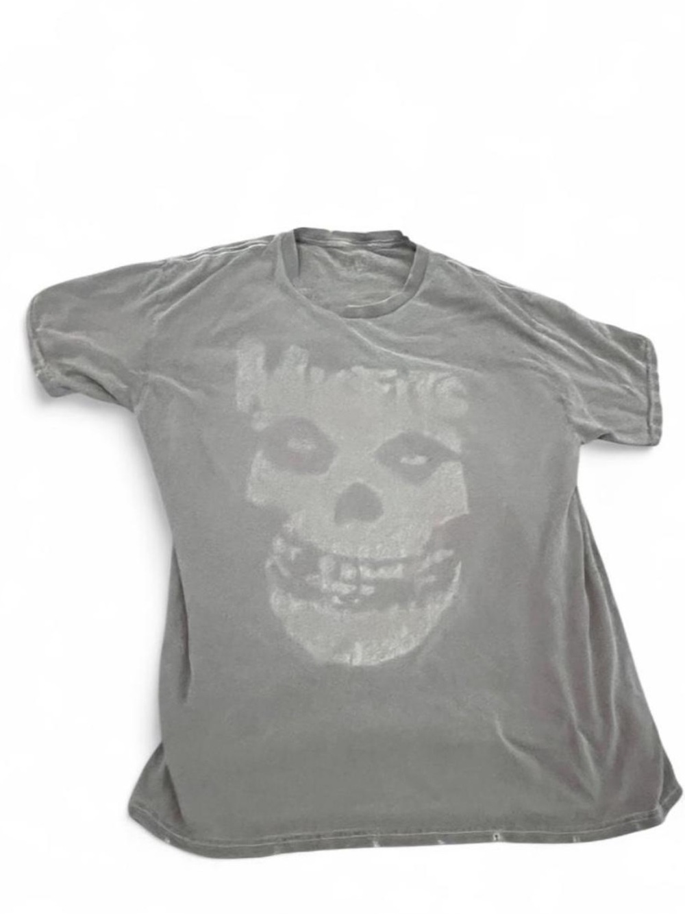 Graphic Skull T-Shirt in Gray